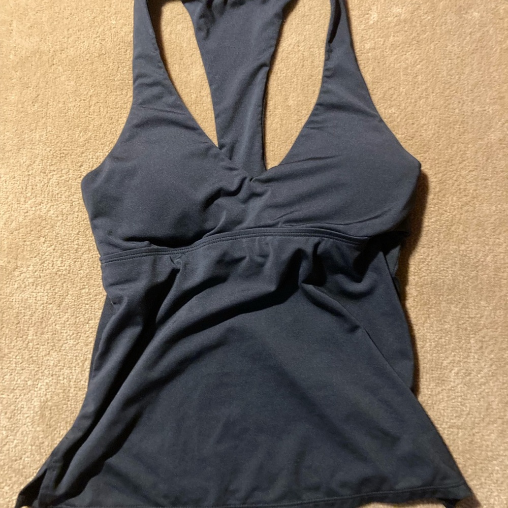 Black Tankini Swimtop
